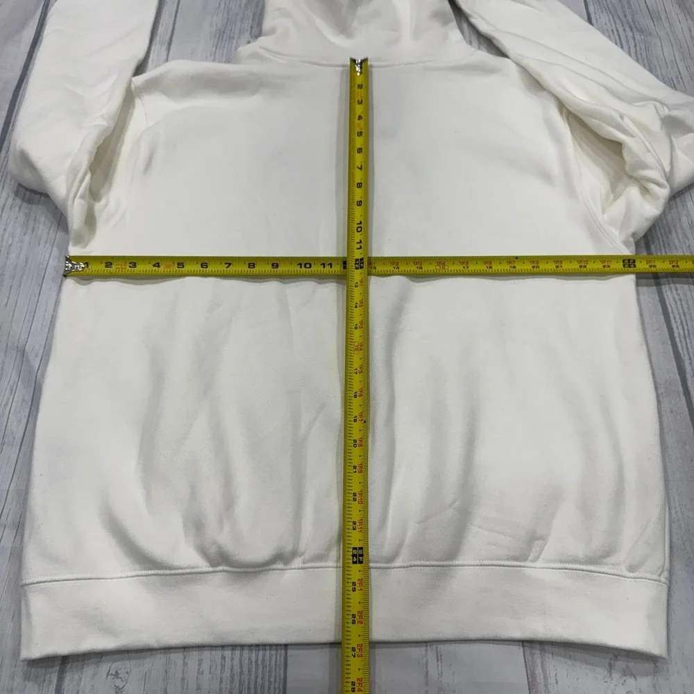 NWT Adidas‎ Big Trefoil Logo Hoodie XL Mens White Retro
